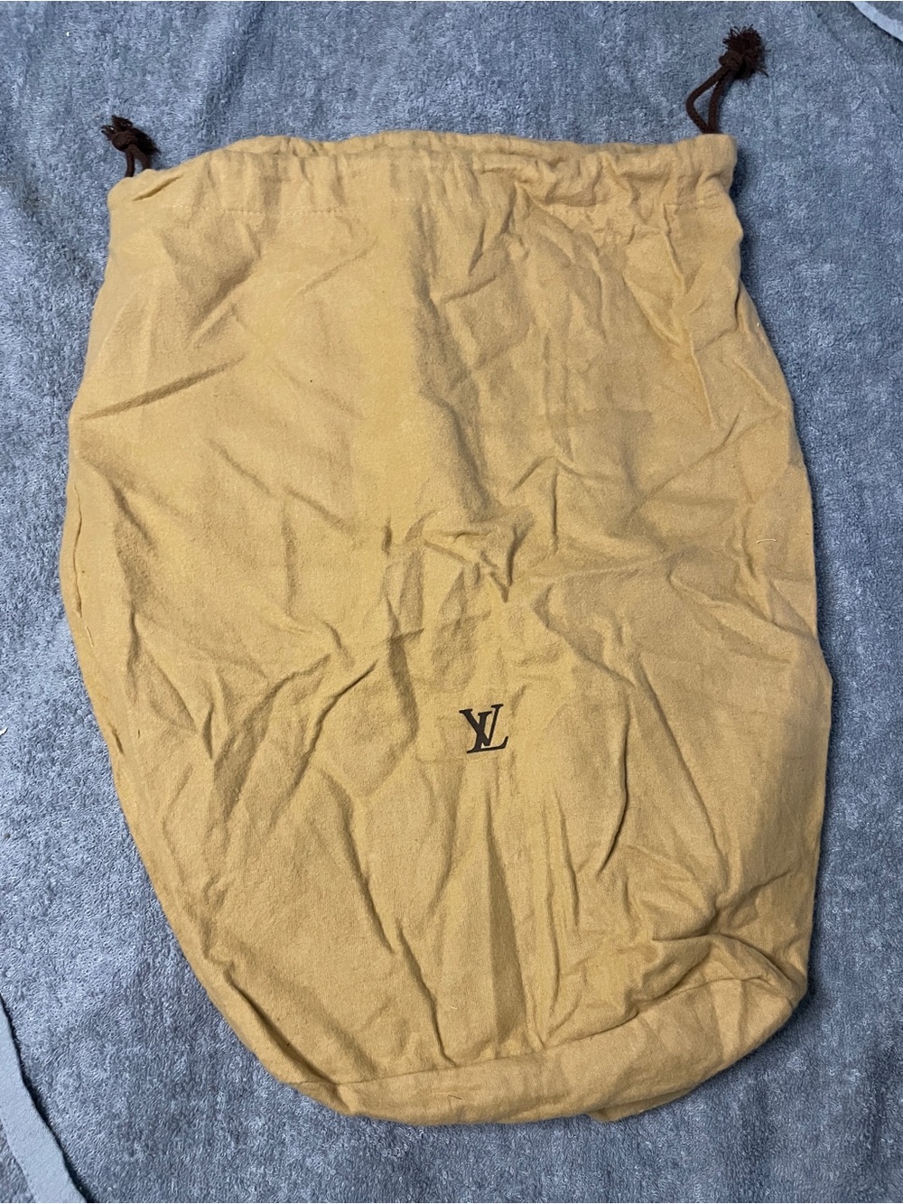 Louis vuitton large vintage dust bag